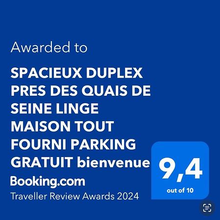 Spacieux Duplex Pres Des Quais De Seine Linge Maison Fourni Parking Gratuit 4 Chambres Bienvenue A Vous Rouen Extérieur photo