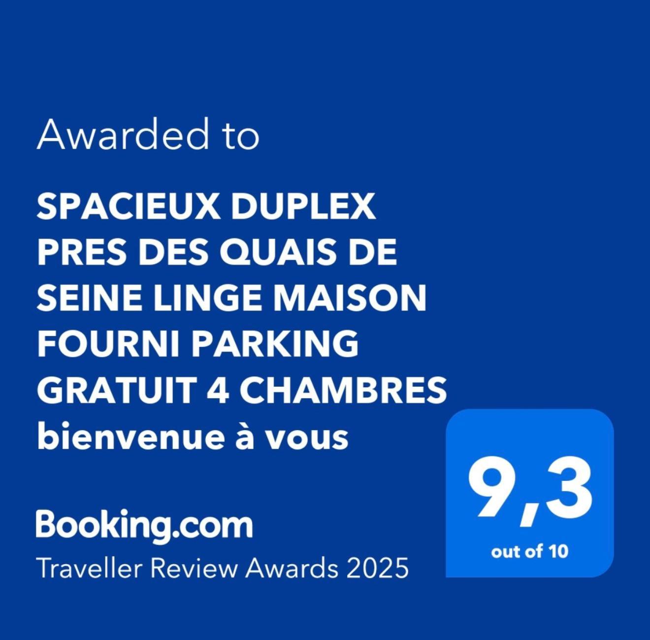 Spacieux Duplex Pres Des Quais De Seine Linge Maison Fourni Parking Gratuit 4 Chambres Bienvenue A Vous Rouen Extérieur photo